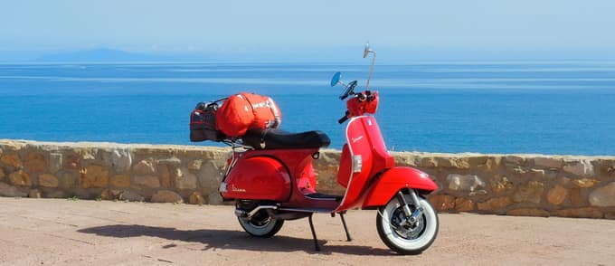 Vespa in Sardegna