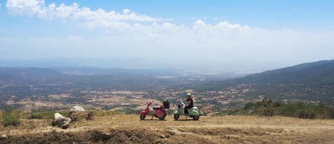 Vespa in Sardegna