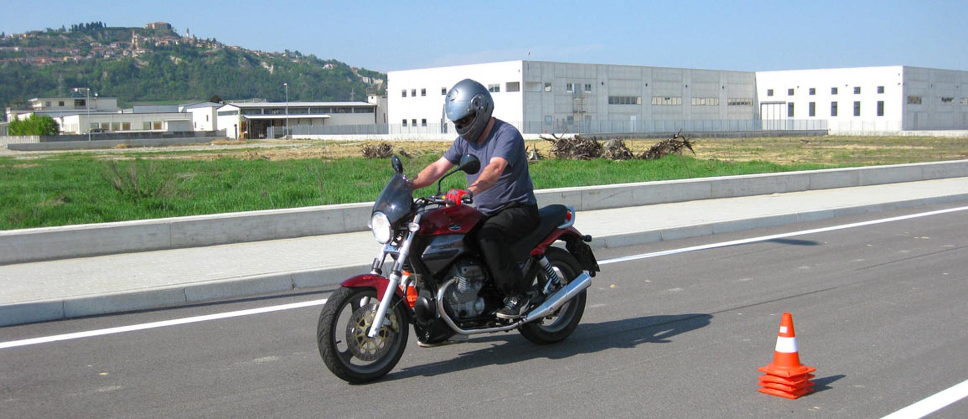Learning to ride a motorcycle
