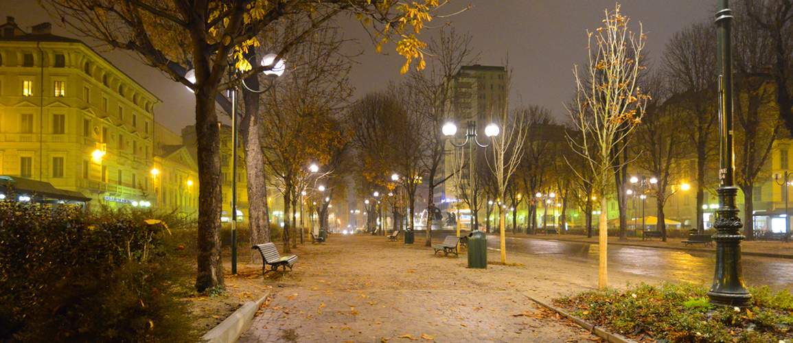 Piazza Solferino, Turin, Italy