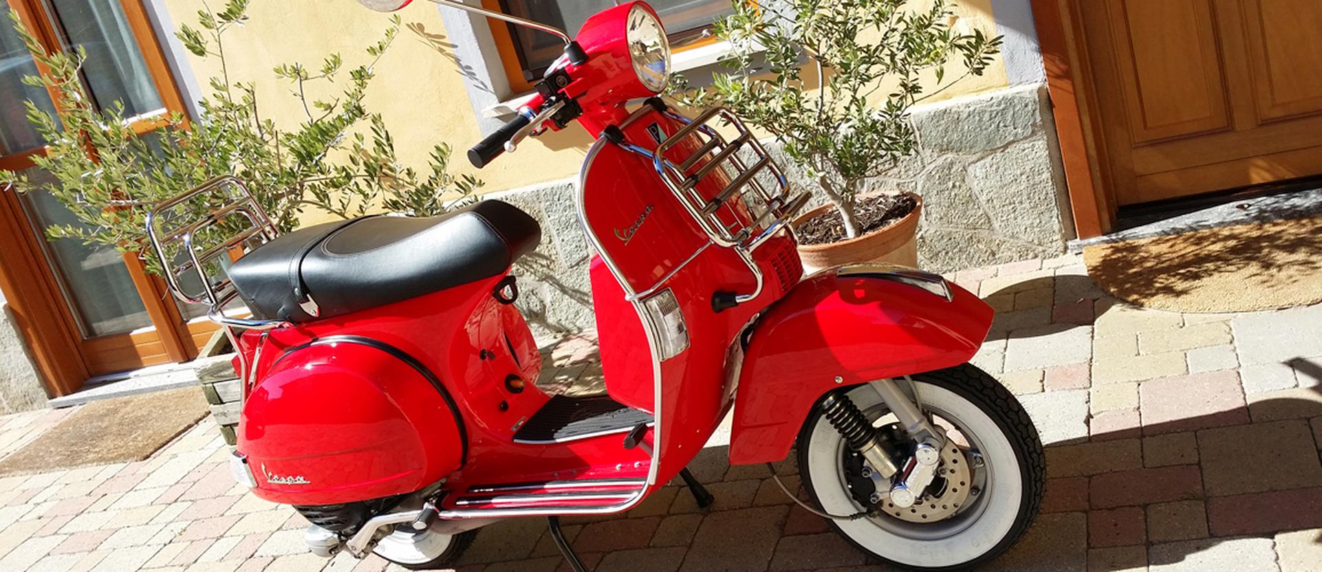 It has to be a Vespa!