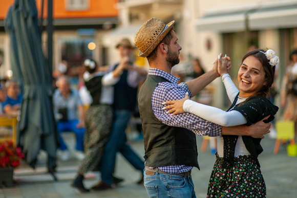 Dancing in the streets - People photography by Richard A. Edwards - Langhe Property