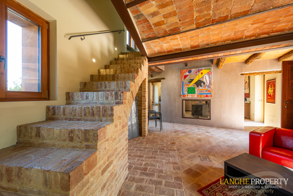 Ancient stairway - Real estate photography by Richard A. Edwards - Langhe Property
