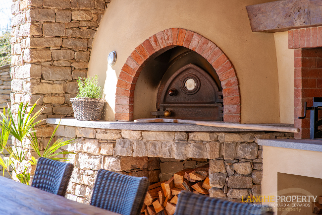 Luxury fully restored Langhe-stone farmhouse