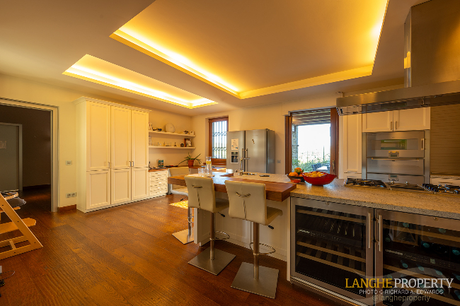 Luxury fully restored Langhe-stone farmhouse