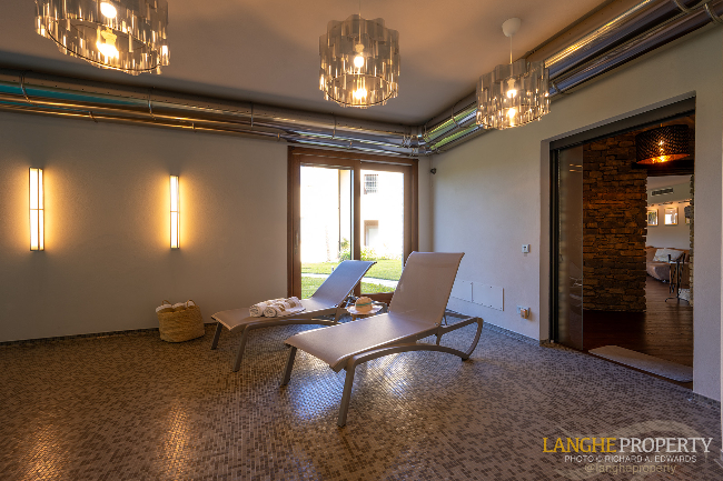 Luxury fully restored Langhe-stone farmhouse