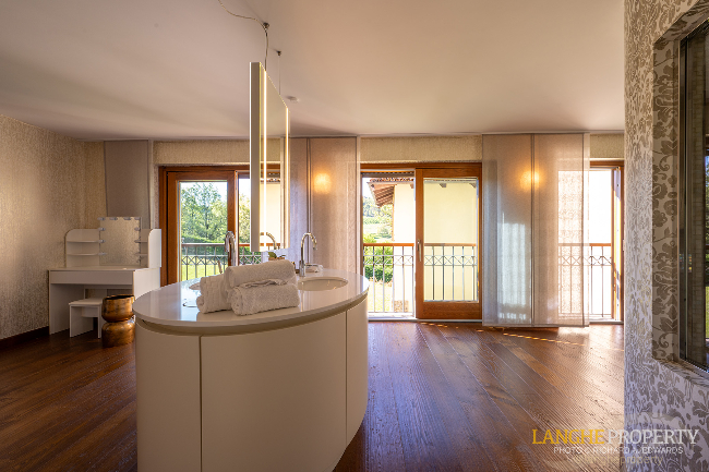 Luxury fully restored Langhe-stone farmhouse