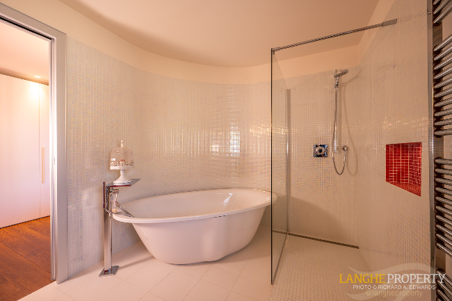 Luxury fully restored Langhe-stone farmhouse