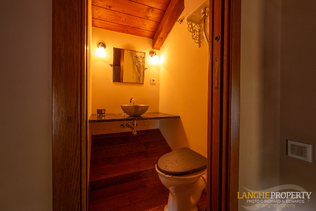 Luxury fully restored Langhe-stone farmhouse