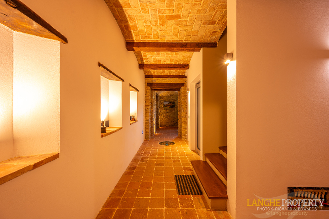 Luxury fully restored Langhe-stone farmhouse
