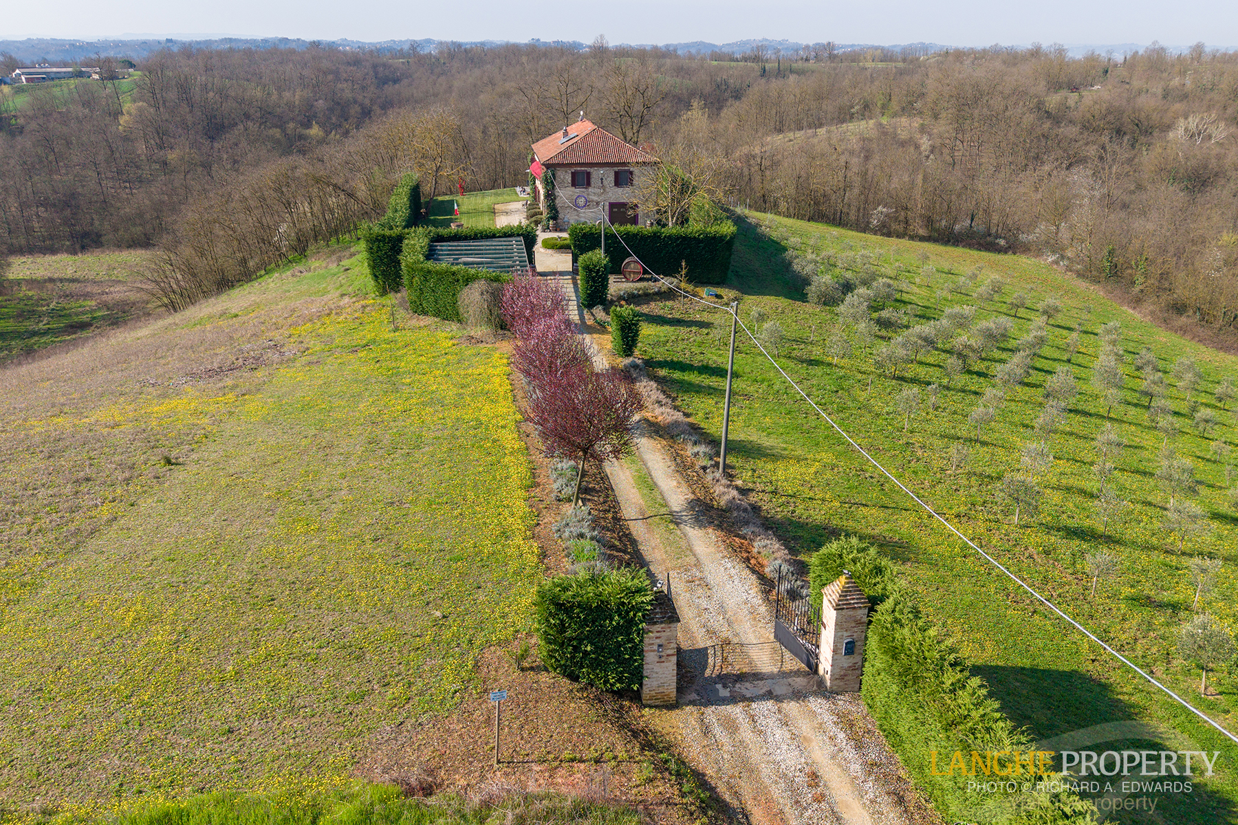 A luxury Italian country home where beauty, comfort, and nature meet