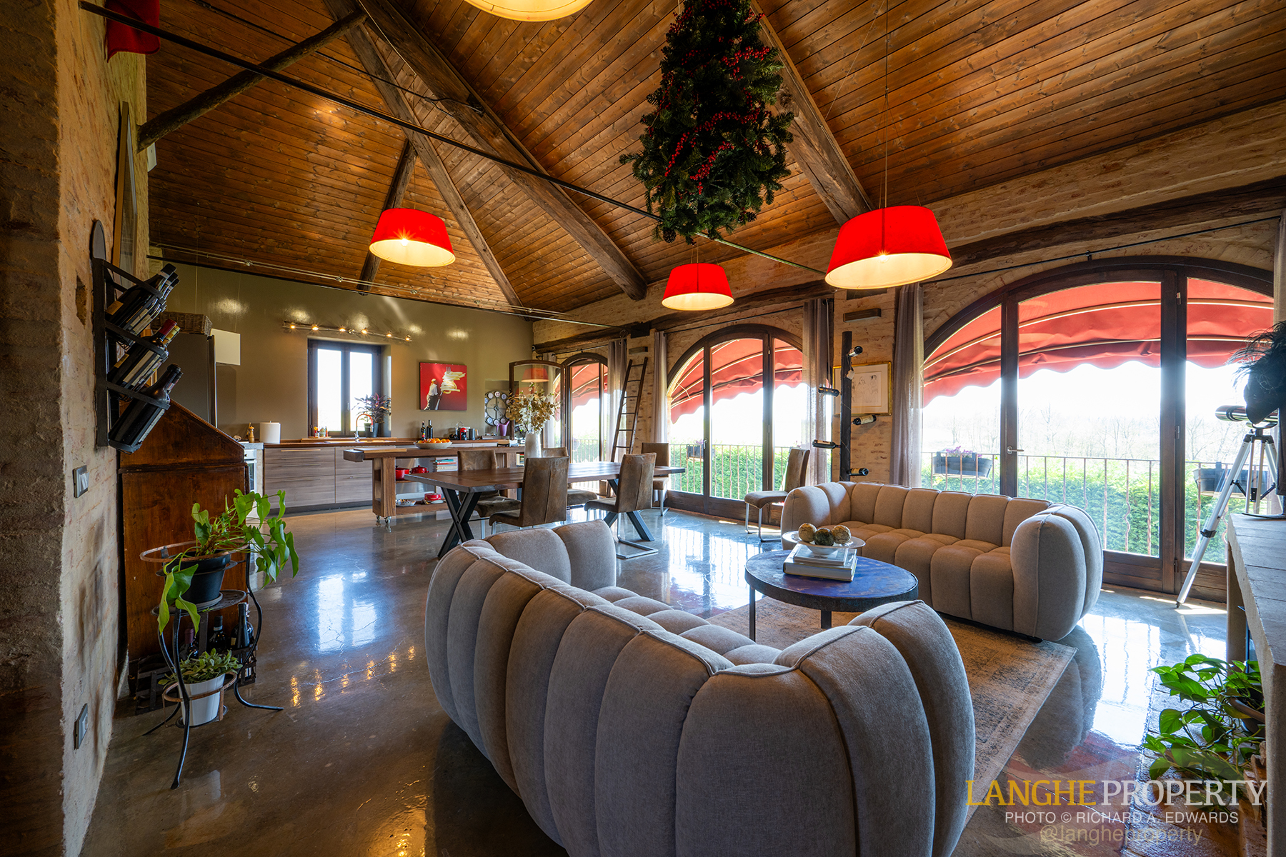 A luxury Italian country home where beauty, comfort, and nature meet