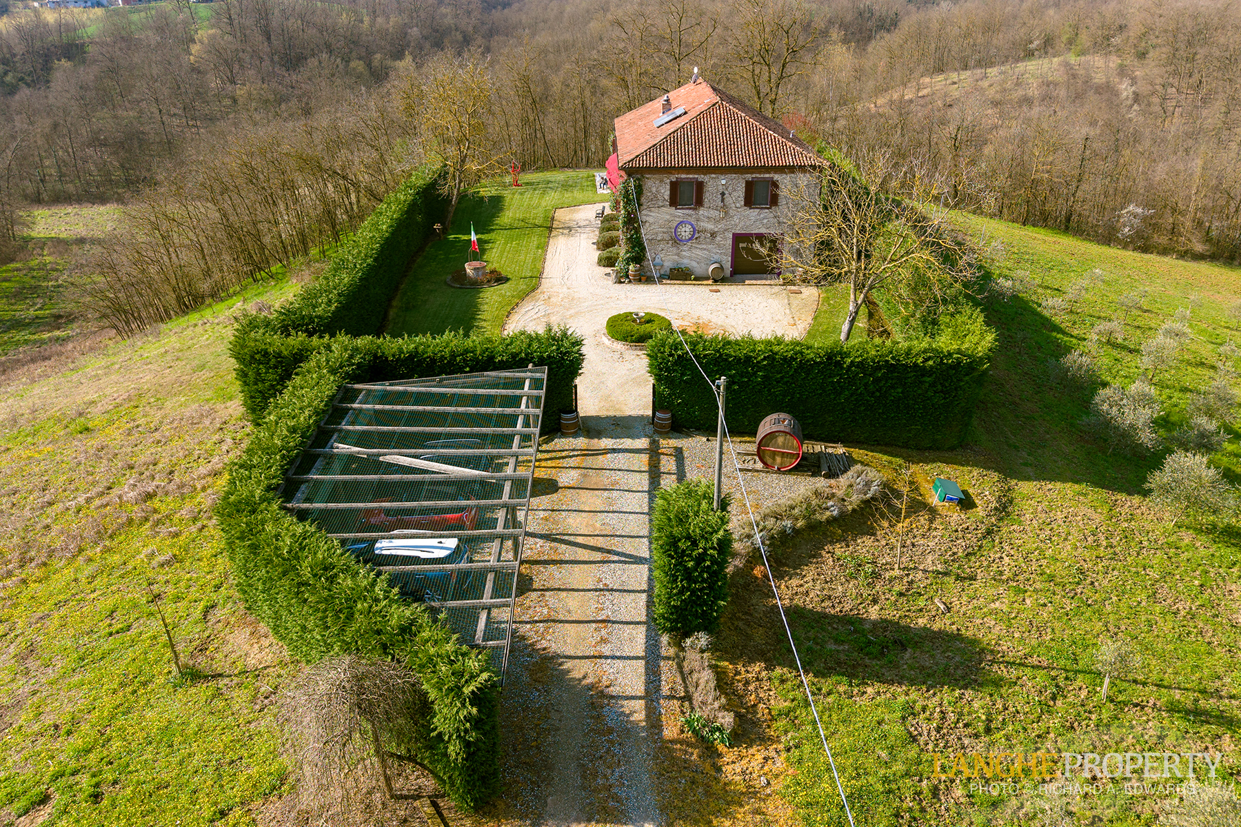 A luxury Italian country home where beauty, comfort, and nature meet